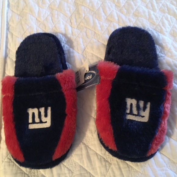 ny giants men's slippers